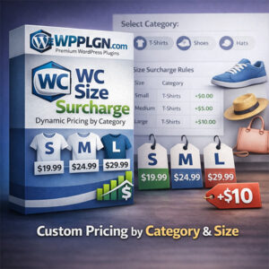 WC SIZE SURCHARGE PRO - ACTIVATION KEY